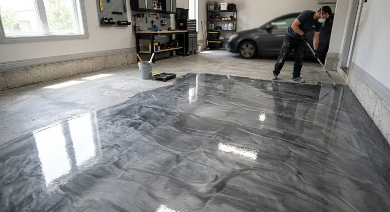 Floor Epoxy Service in Fairfax, VA